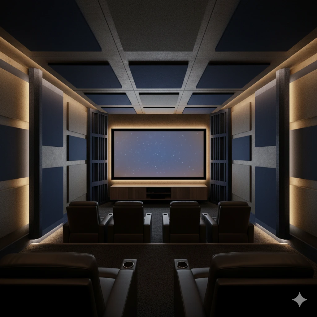 Ev Sineması Ses Yalıtımı Uygulaması